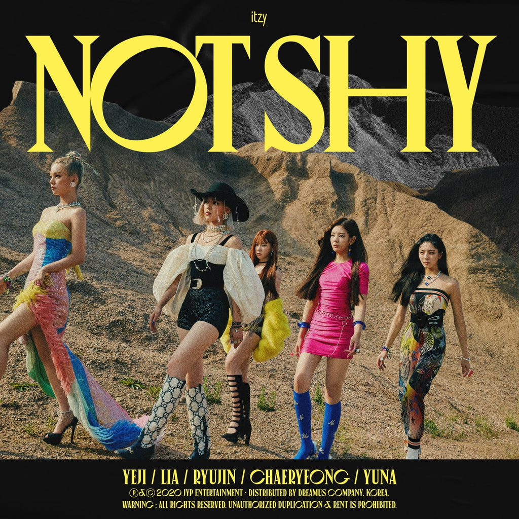 ITZY 3rd Mini Album 'Not Shy'