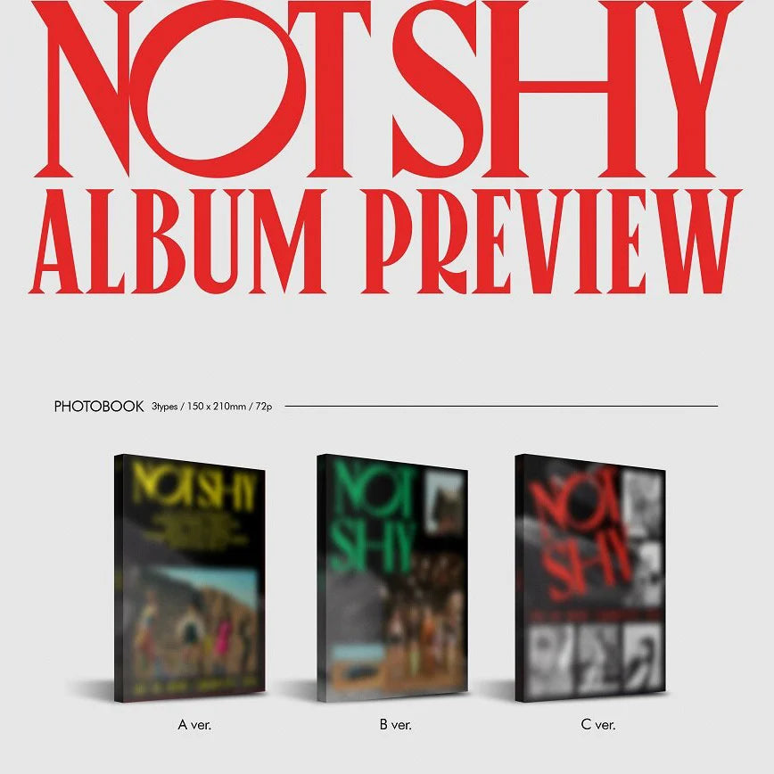 ITZY 3rd Mini Album 'Not Shy'