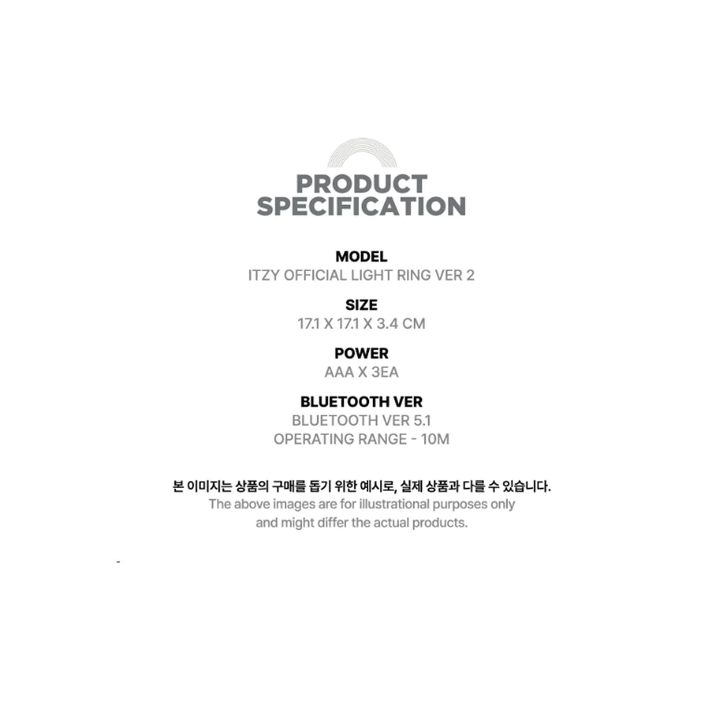 ITZY Official Light Ring Ver.2