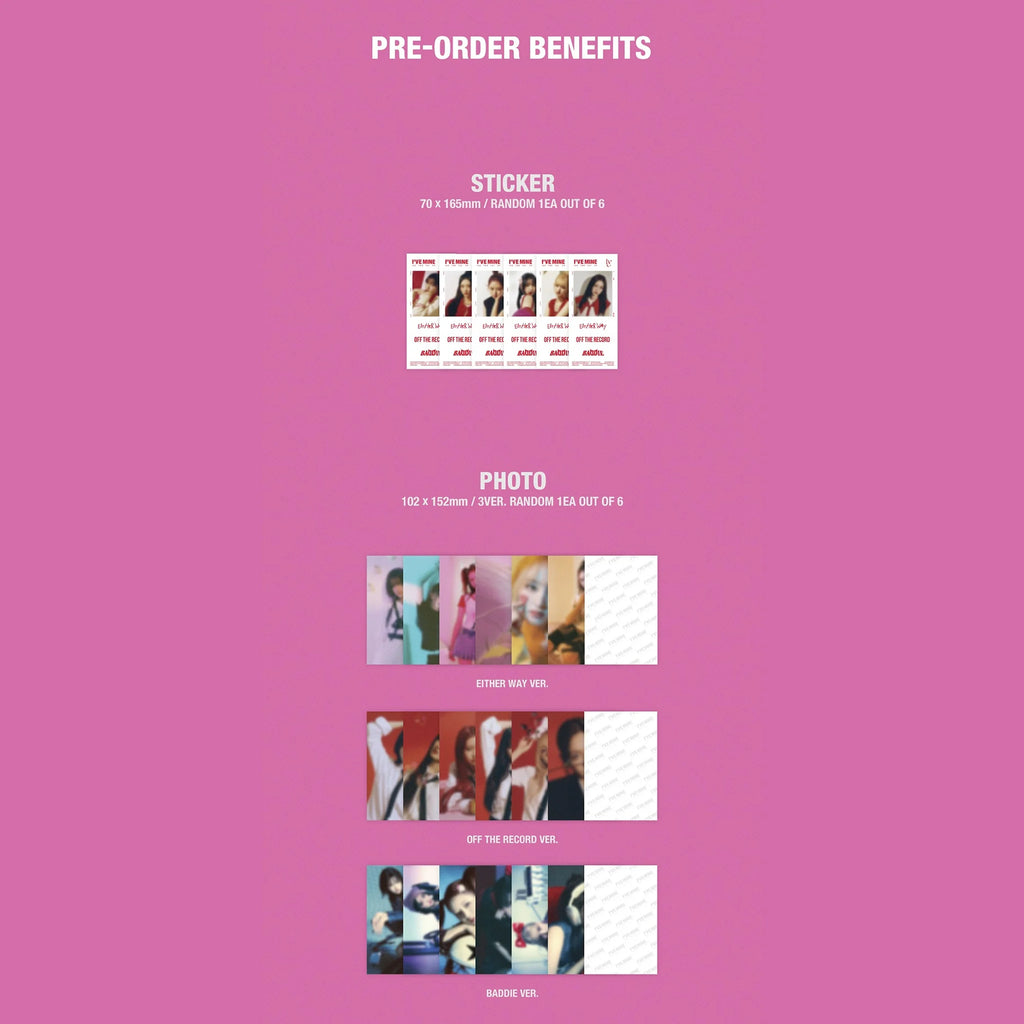 IVE 1st EP 'I'VE MINE'