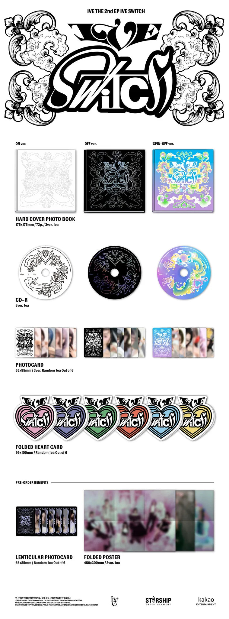 IVE 2nd Mini Album 'IVE SWITCH'