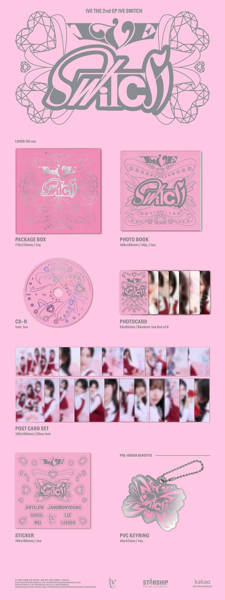 IVE 2nd Mini Album 'IVE SWITCH'