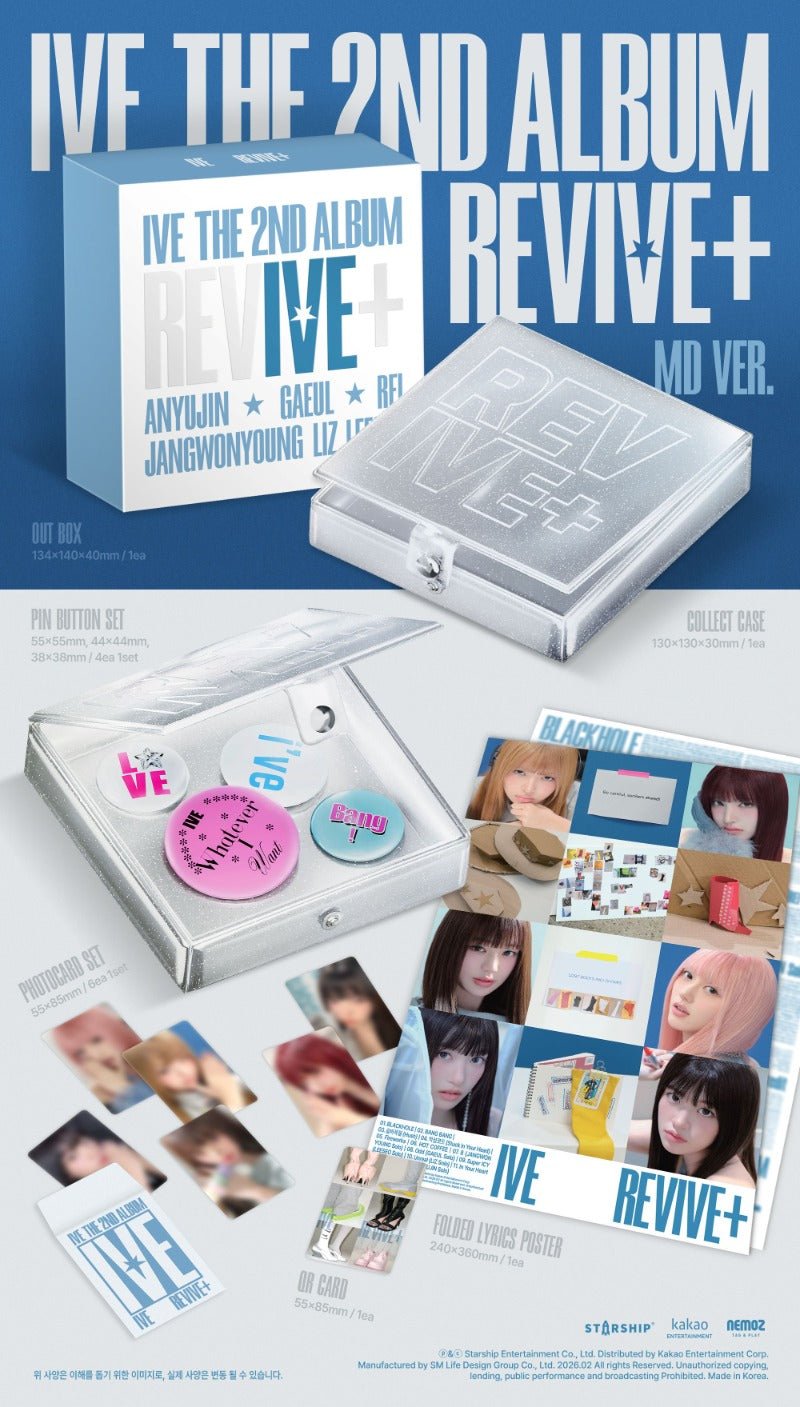 IVE The 2nd Album 'REVIVE+' (MD Ver.)