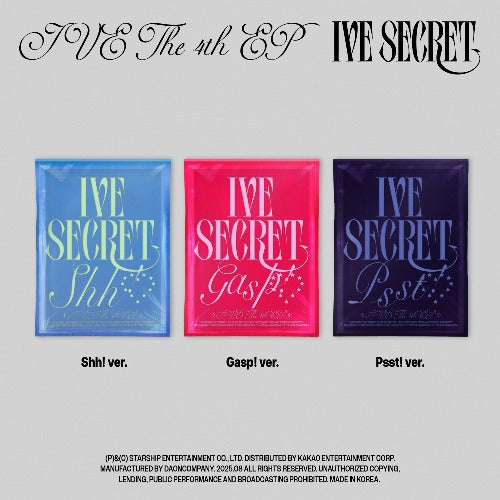 IVE 4th Mini Album 'IVE SECRET' (Photobook Ver.)