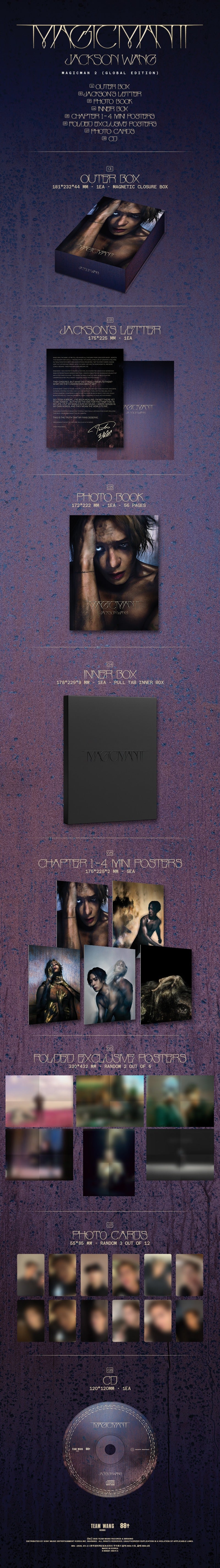 Jackson Wang 3rd Album 'MAGICMAN 2'