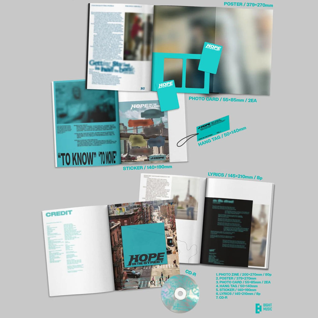 J-HOPE (BTS) Special Album 'HOPE ON THE STREET VOL.1'