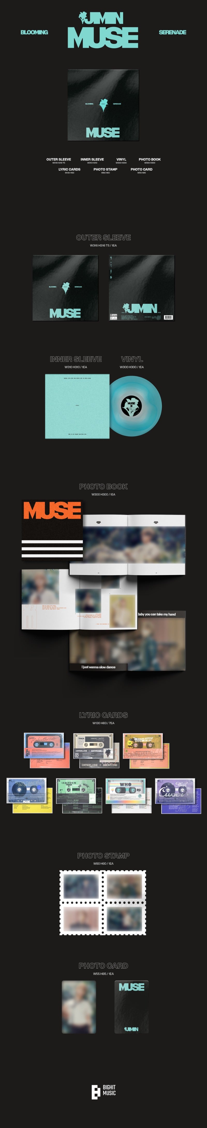 JIMIN 'MUSE' (LP Ver.)