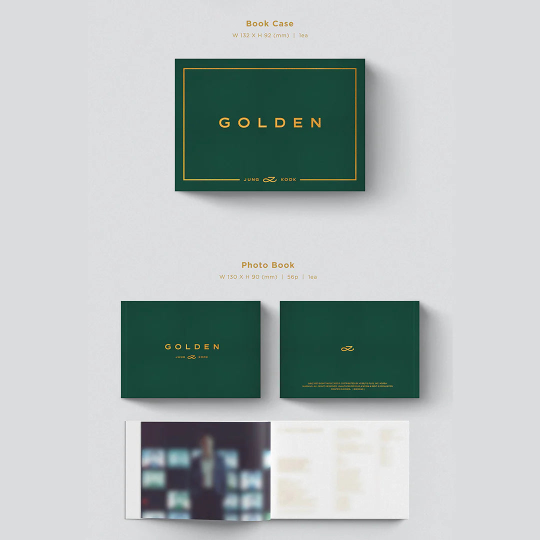 JUNGKOOK (BTS) 1st Album 'GOLDEN' (Weverse Albums ver.)