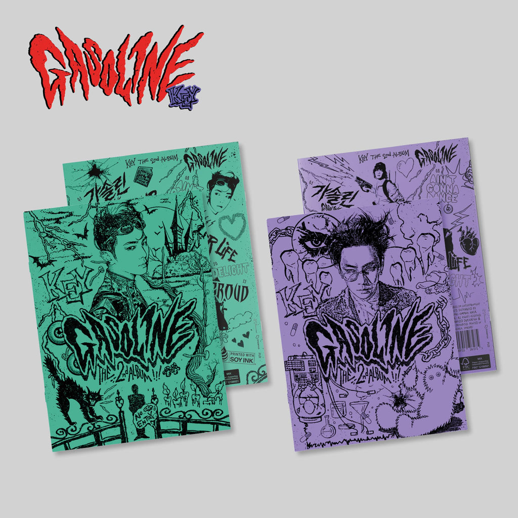 KEY (SHINee) 2nd Album 'Gasoline'