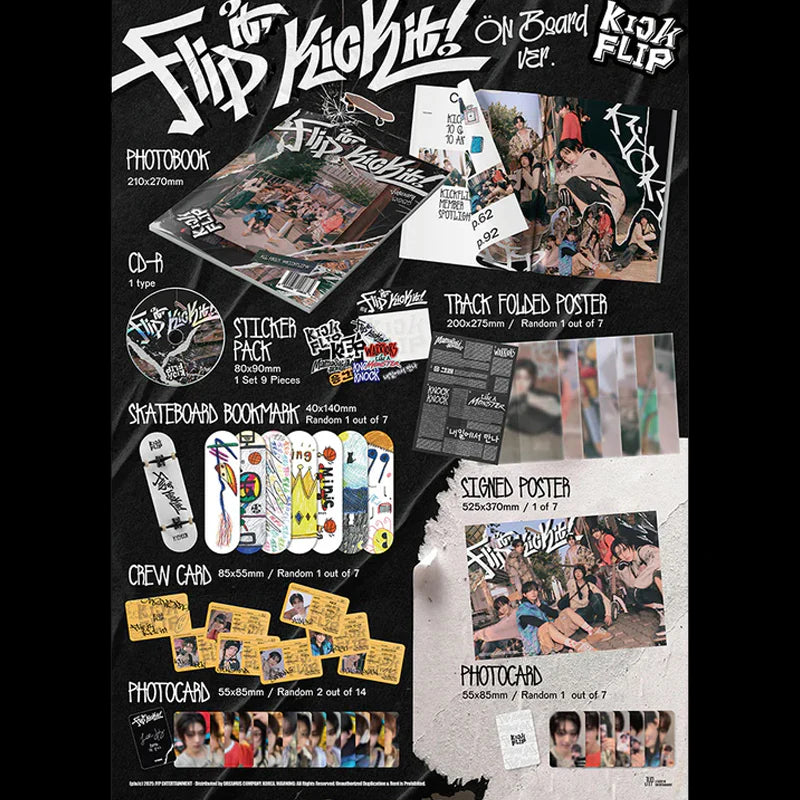 KickFlip 1st Mini Album 'Flip it, Kick it!'