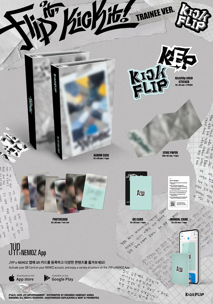 KickFlip 1st Mini Album 'Flip it, Kick it!' (Trainee Ver.)