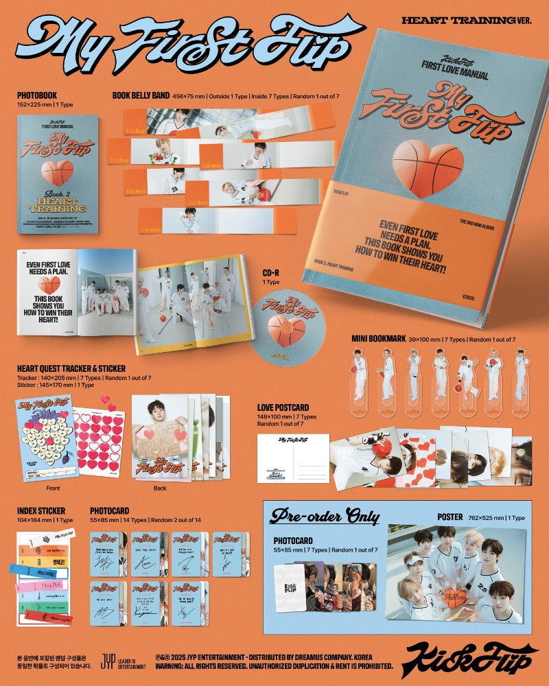 KickFlip 3rd Mini Album 'My First Flip'