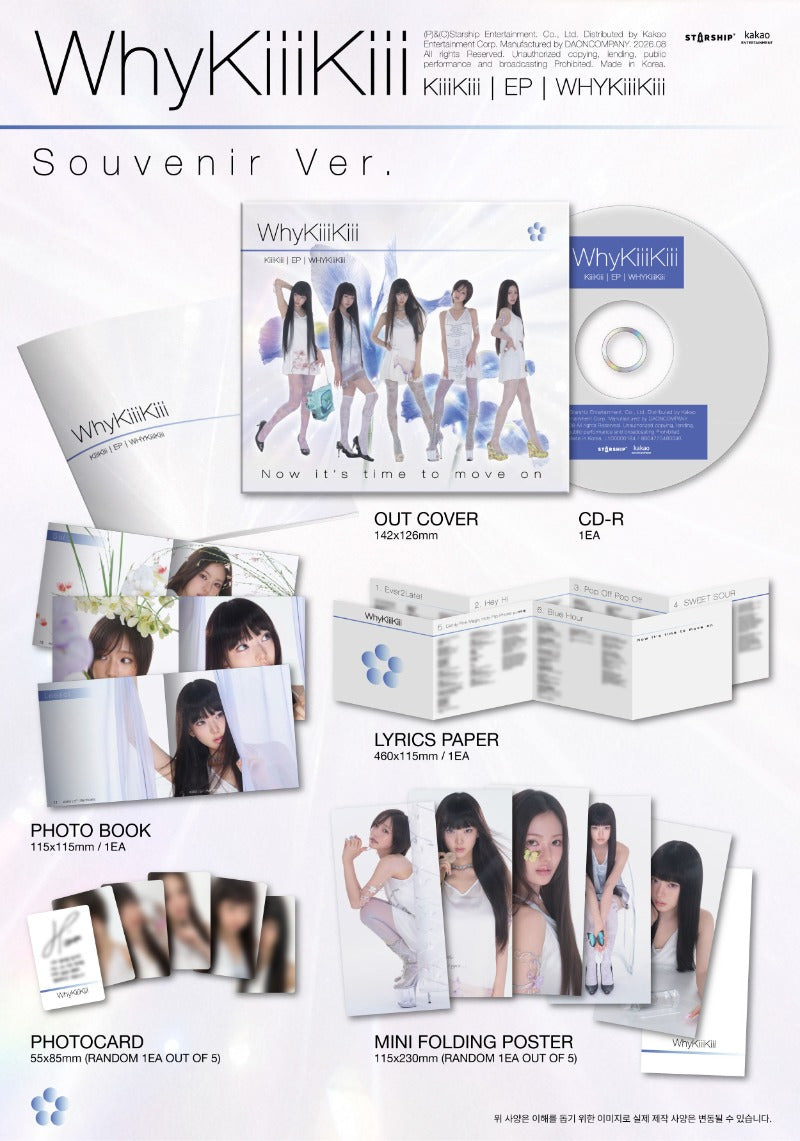 KiiiKiii EP 'WhyKiiiKiii' (SOUVENIER Ver.) (DIGIPACK)