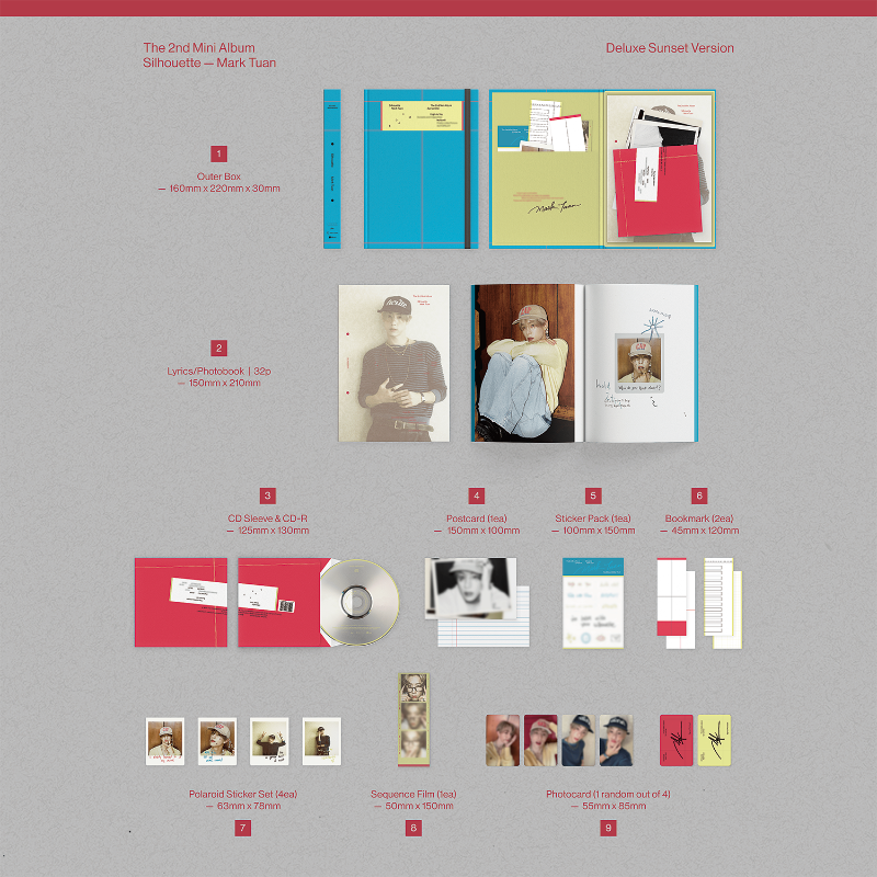 Mark Tuan 2nd Mini Album 'Silhouette'