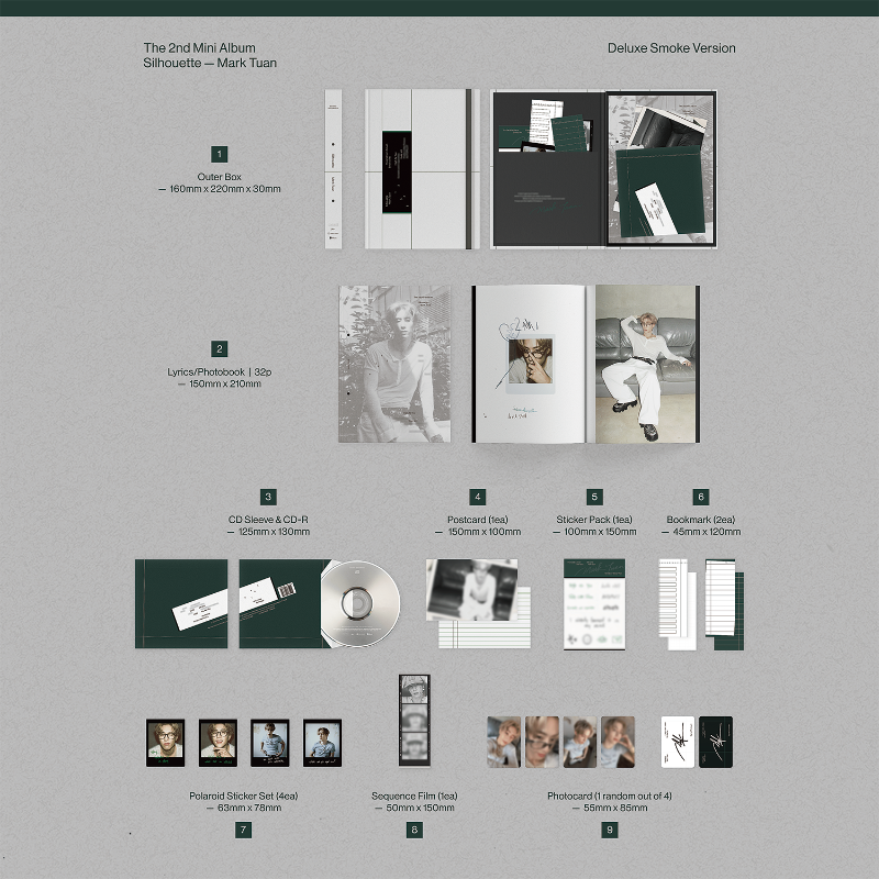 Mark Tuan 2nd Mini Album 'Silhouette'