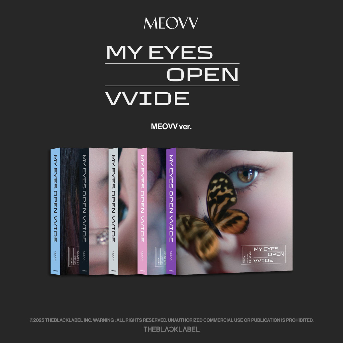 MEOVV 1st EP Album 'MY EYES OPEN VVIDE' (MEOVV Ver.)