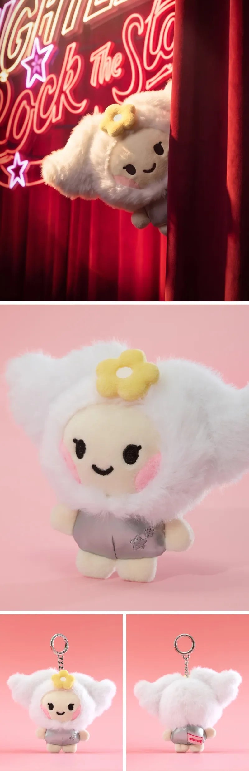 [PREORDER] ATEEZ MD 'MIGHTEEZ Rock The Stage' (Plush Keyring - POPSTAR)