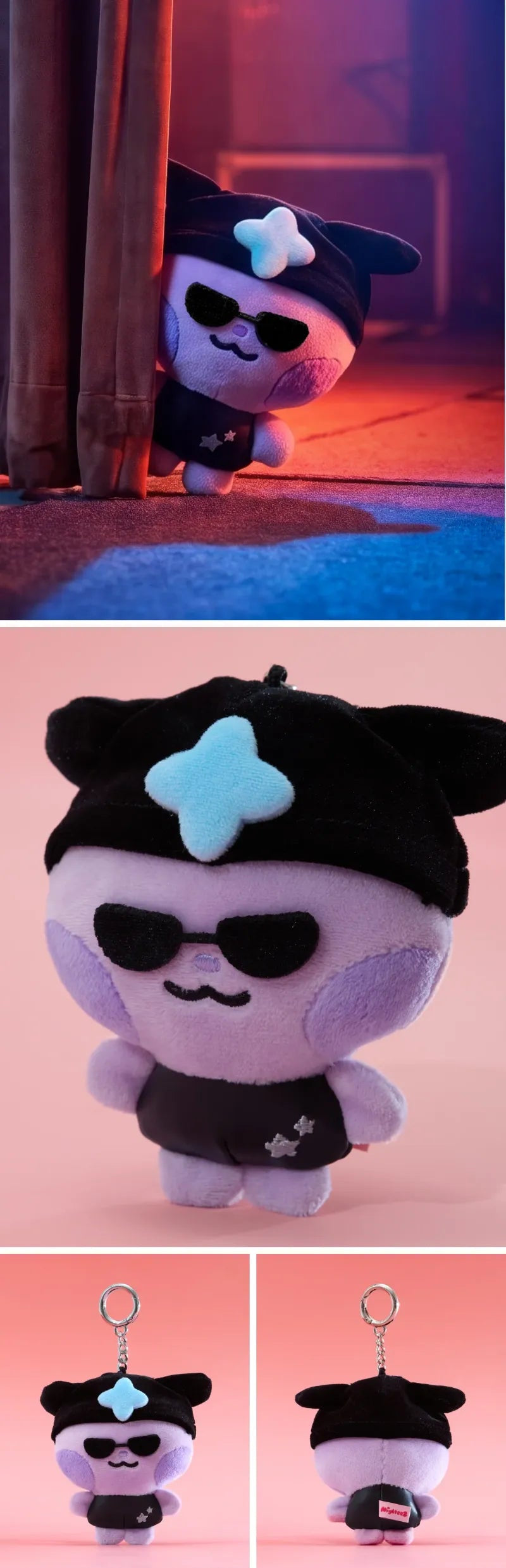 [PREORDER] ATEEZ MD 'MIGHTEEZ Rock The Stage' (Plush Keyring - POPSTAR)