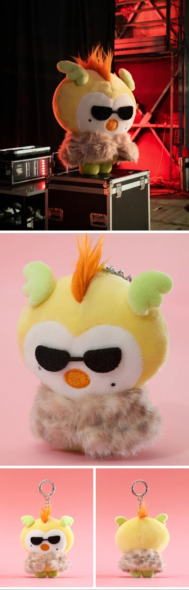 [PREORDER] ATEEZ MD 'MIGHTEEZ Rock The Stage' (Plush Keyring - POPSTAR)