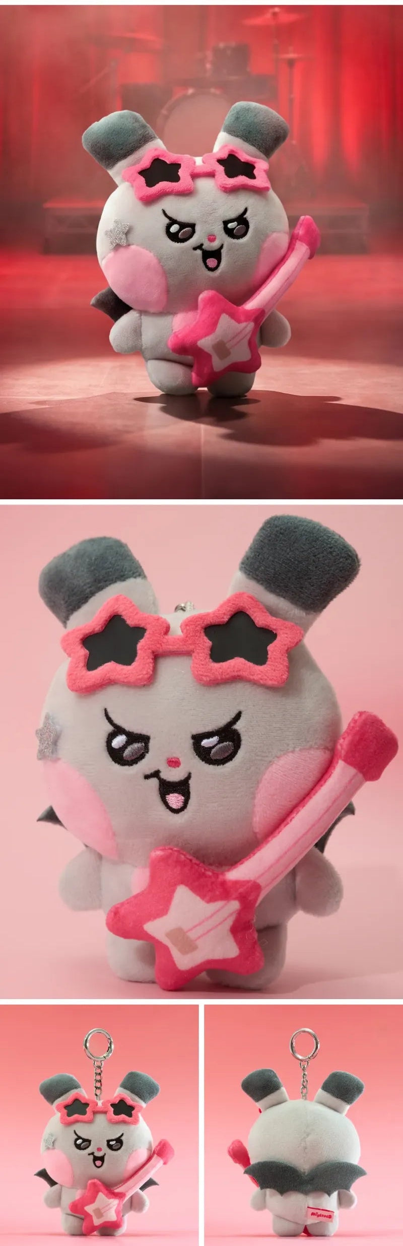 [PREORDER] ATEEZ MD 'MIGHTEEZ Rock The Stage' (Plush Keyring - ROCKSTAR)