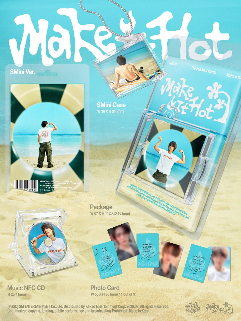MINHO 2nd Mini Album 'Make it hot' (SMini Ver.)
