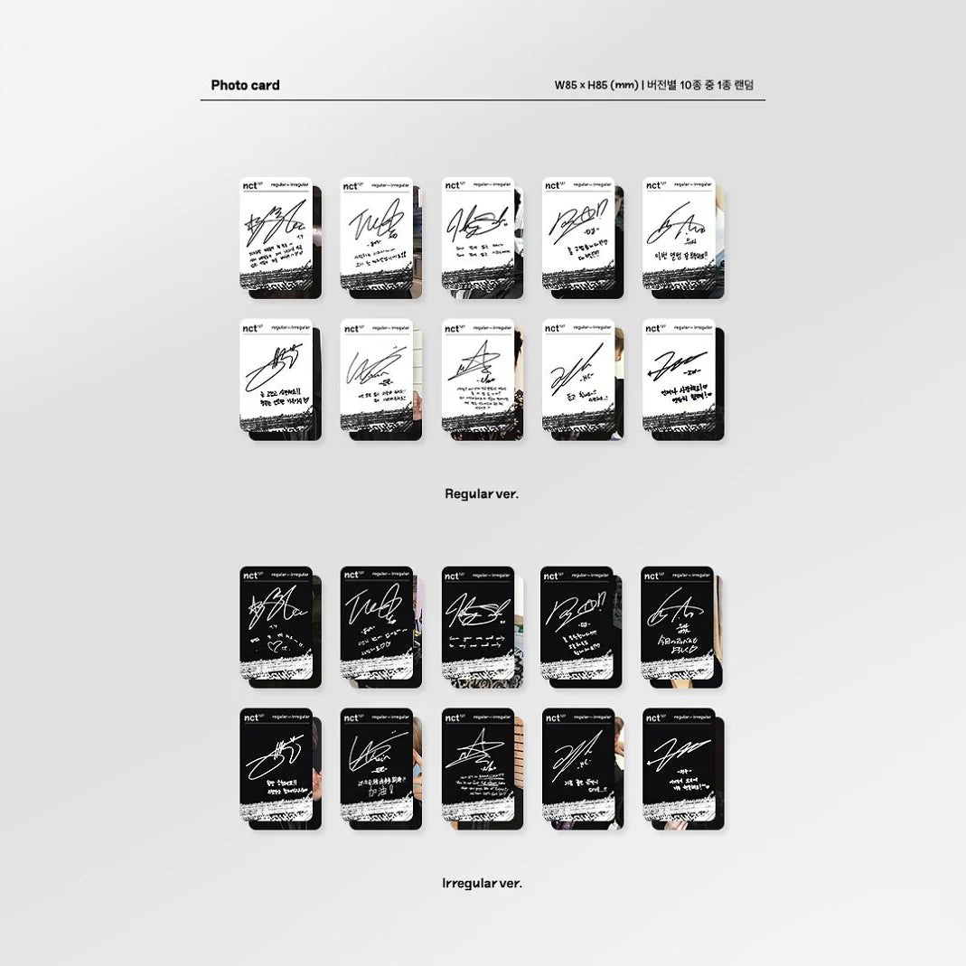 NCT 127 1st Full Album 'Regular-Irregular'