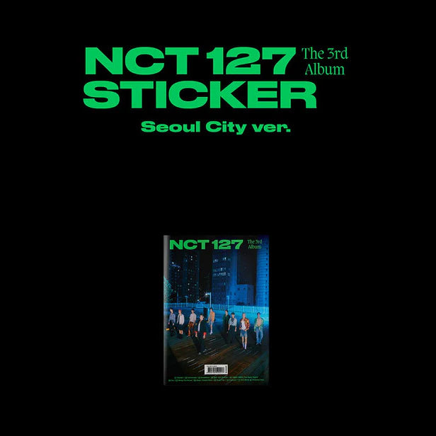 NCT 127 3rd Full Album 'Sticker' (Seoul City Ver.)