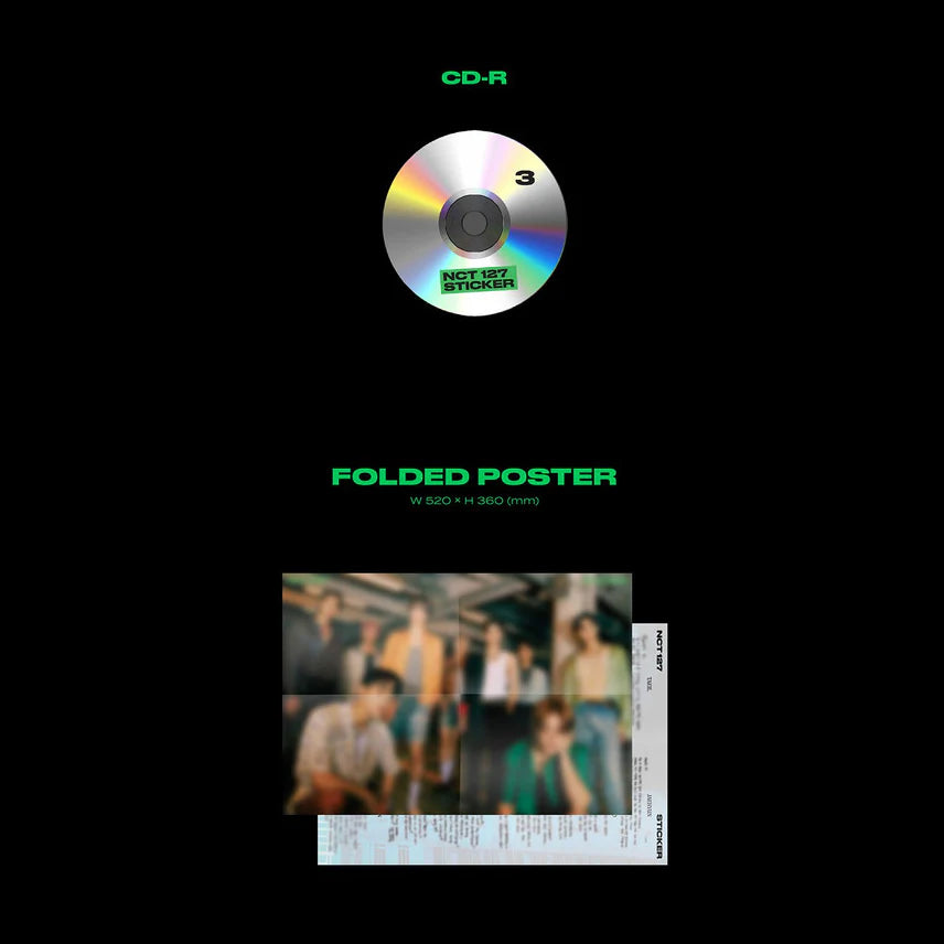 NCT 127 3rd Full Album 'Sticker' (Seoul City Ver.)