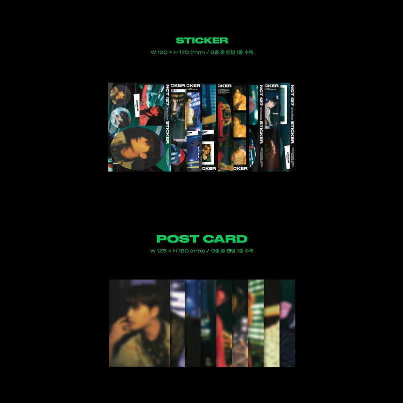 NCT 127 3rd Full Album 'Sticker' (Seoul City Ver.)