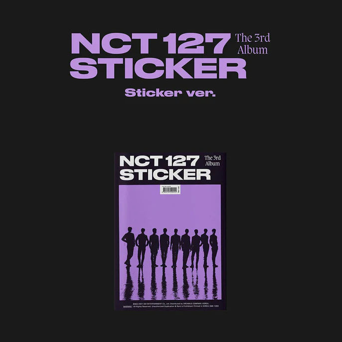 NCT 127 3rd Full Album 'Sticker' (Sticker Ver.)