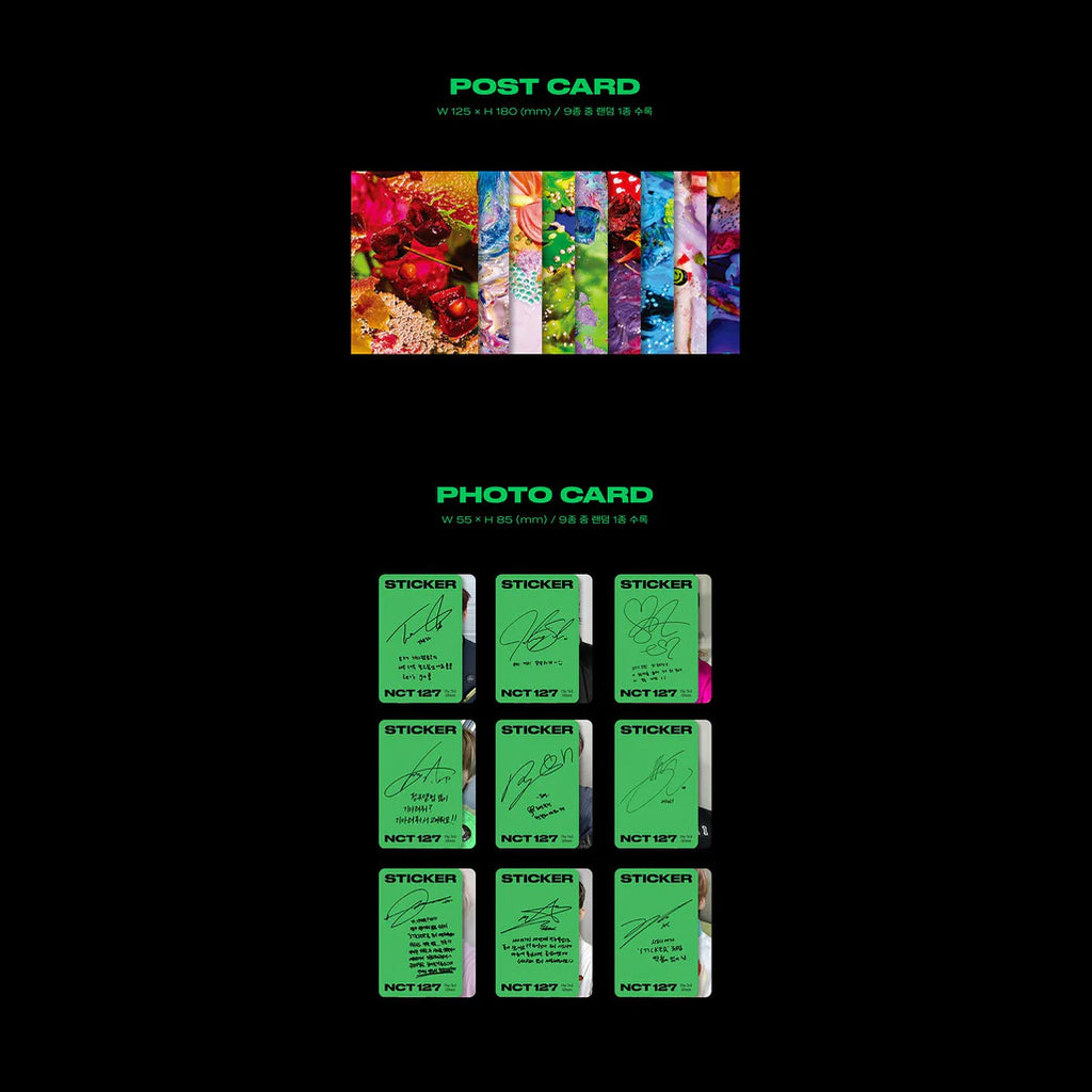 NCT 127 3rd Full Album 'Sticker' (Sticky Ver.)
