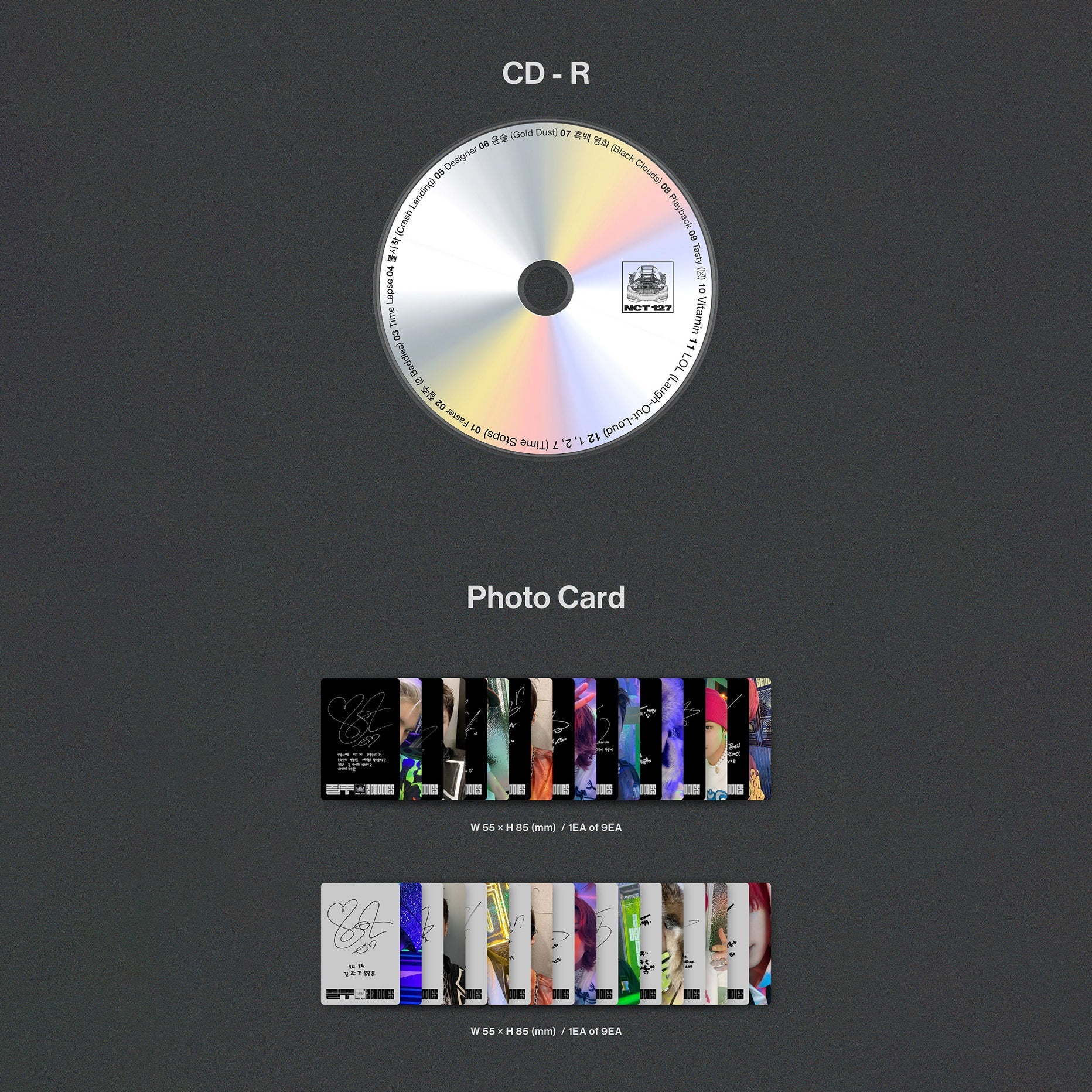 NCT127 4th Full Album '질주(2 Baddies)' (Digipack Ver.)