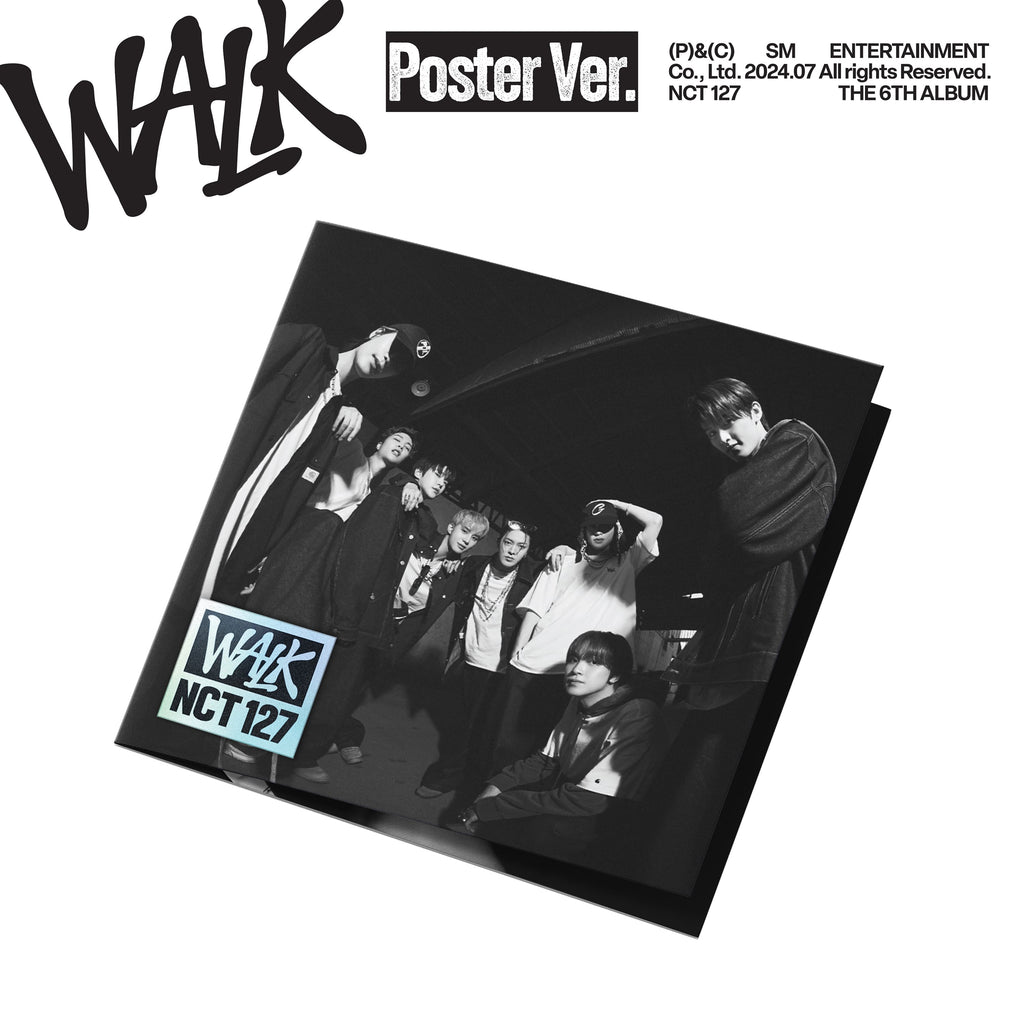 NCT 127 6th Full Album 'WALK' (Poster Ver.)