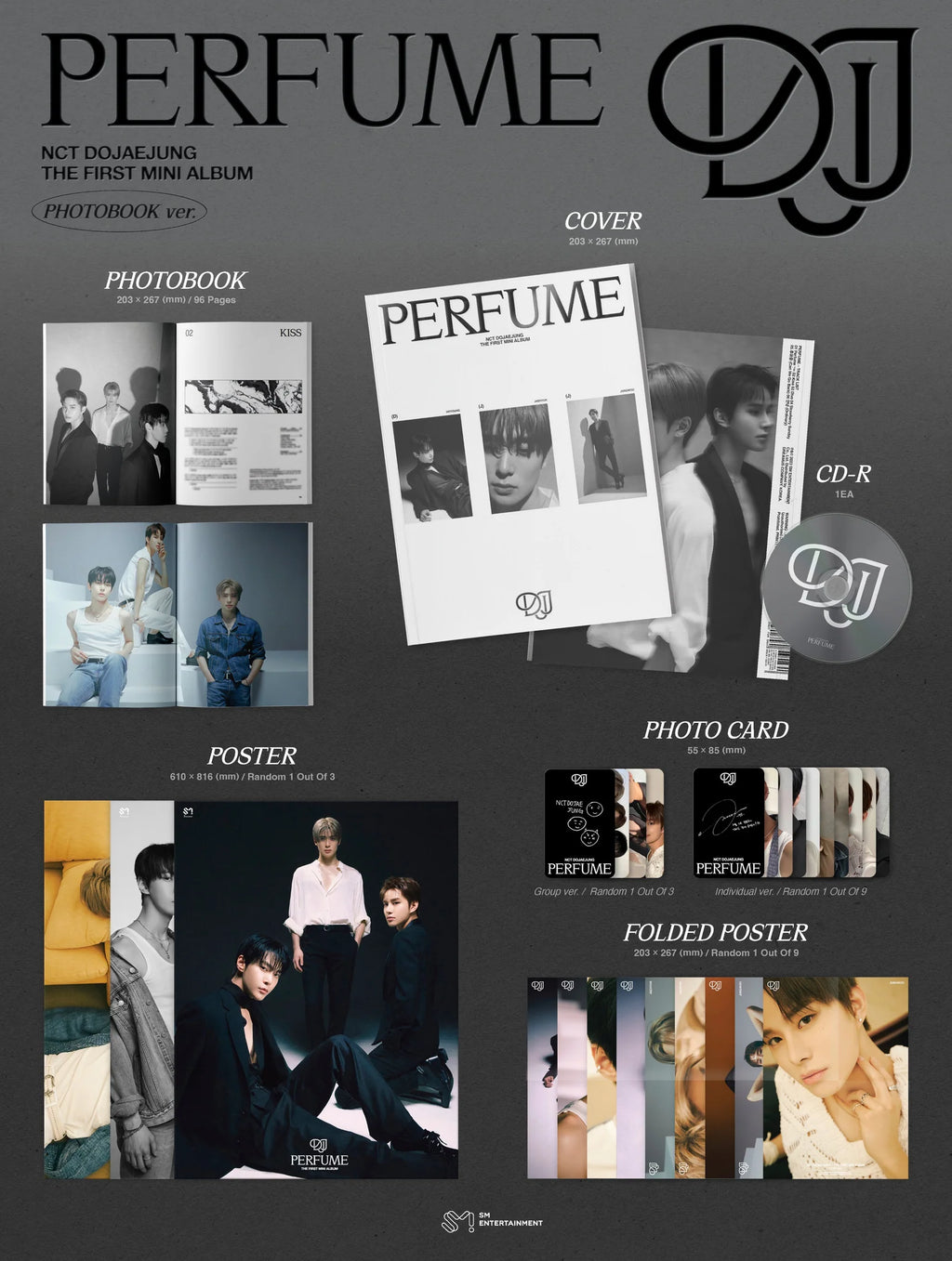 NCT DOJAEJUNG 1st Mini Album 'Perfume' (Photobook Ver.)