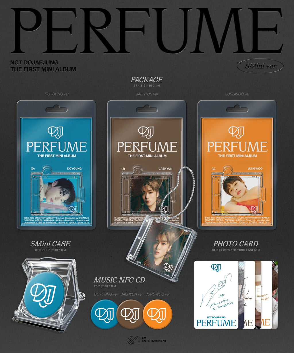 NCT DOJAEJUNG 1st Mini Album 'Perfume' (SMini Ver.)