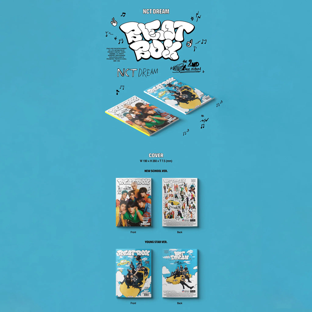 NCT DREAM 2nd Repackage Album 'Beatbox' (Photobook Ver.)