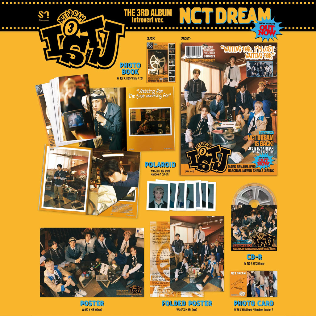 NCT DREAM 3rd Full Album 'ISTJ' (Photobook Ver.)