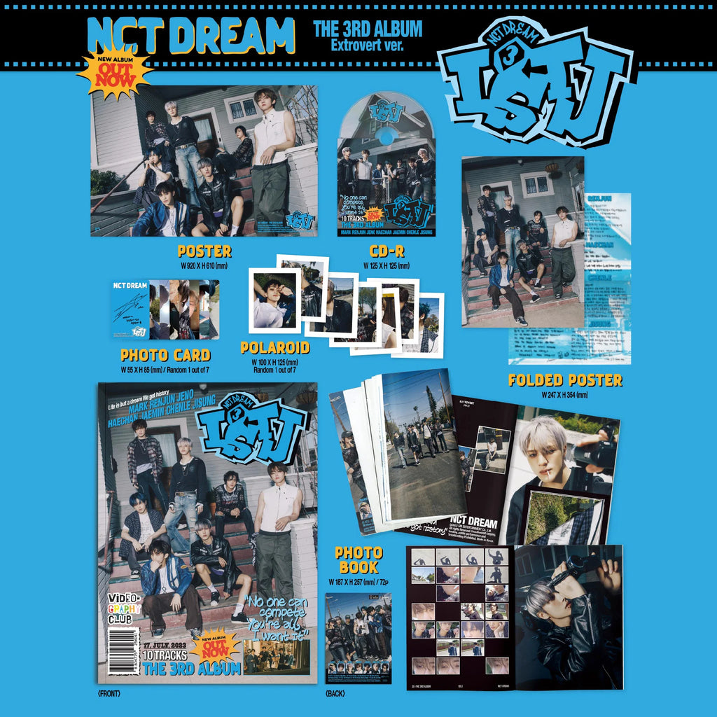NCT DREAM 3rd Full Album 'ISTJ' (Photobook Ver.)