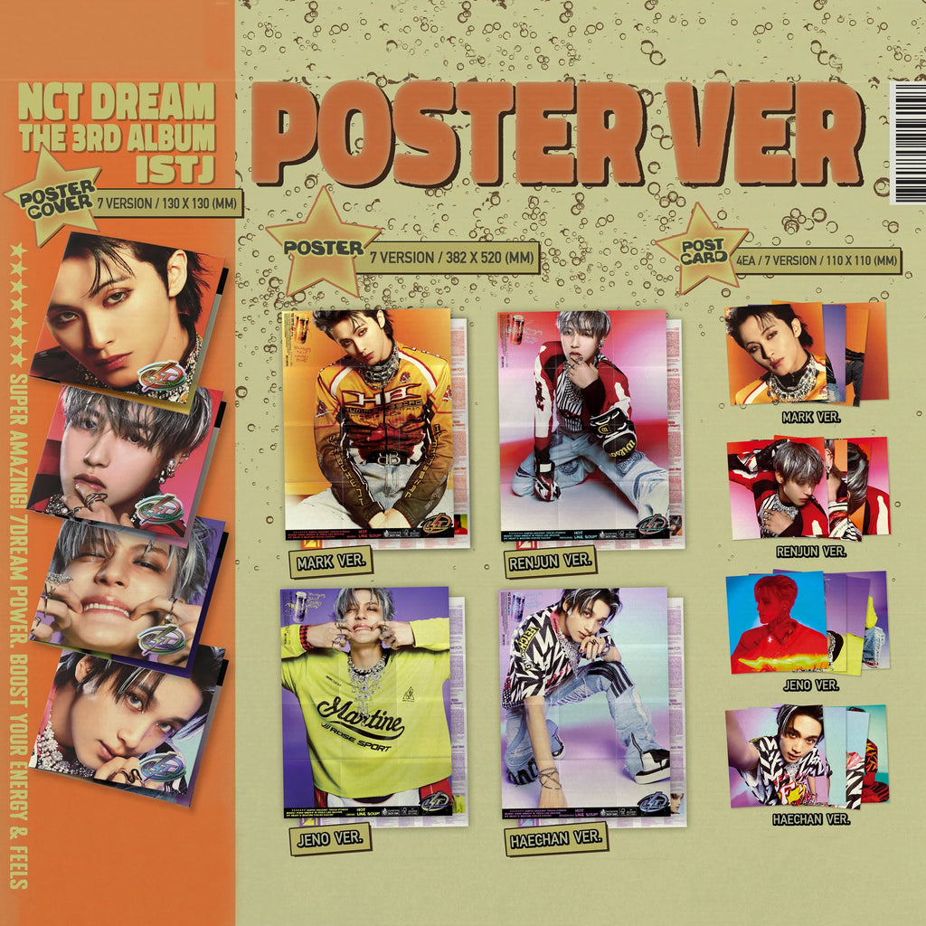 NCT DREAM 3rd Full Album 'ISTJ' (Poster Ver.)