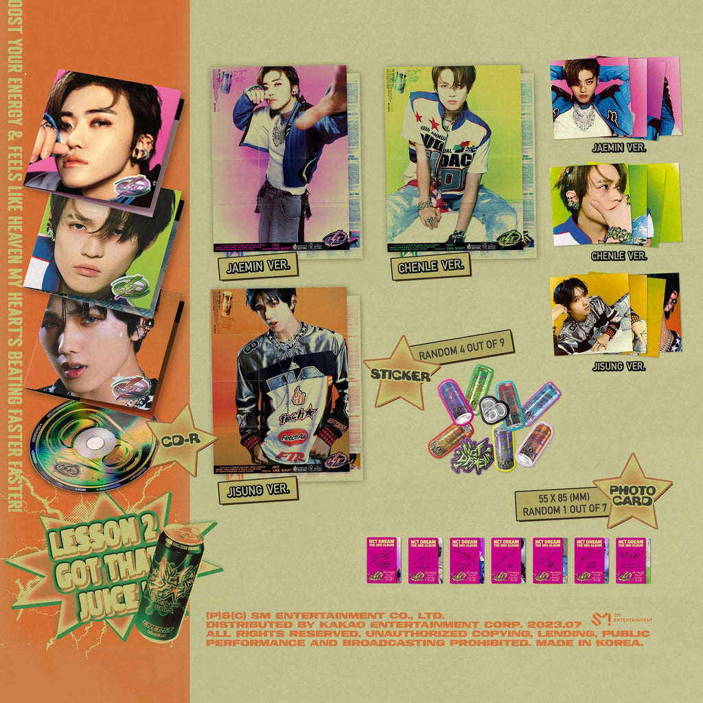 NCT DREAM 3rd Full Album 'ISTJ' (Poster Ver.)