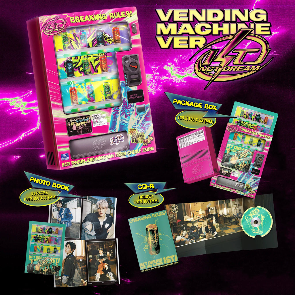 NCT DREAM 3rd Full Album 'ISTJ' (Vending Machine Ver.)