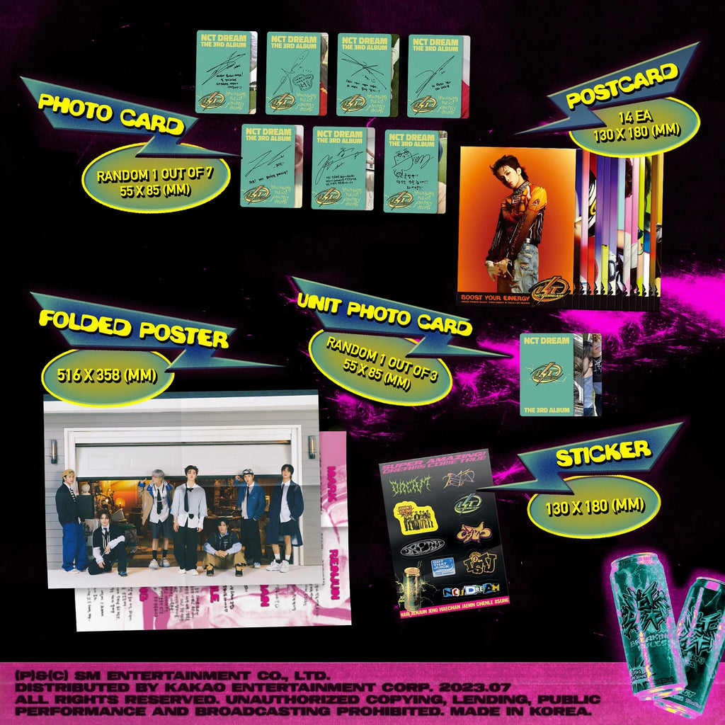 NCT DREAM 3rd Full Album 'ISTJ' (Vending Machine Ver.)
