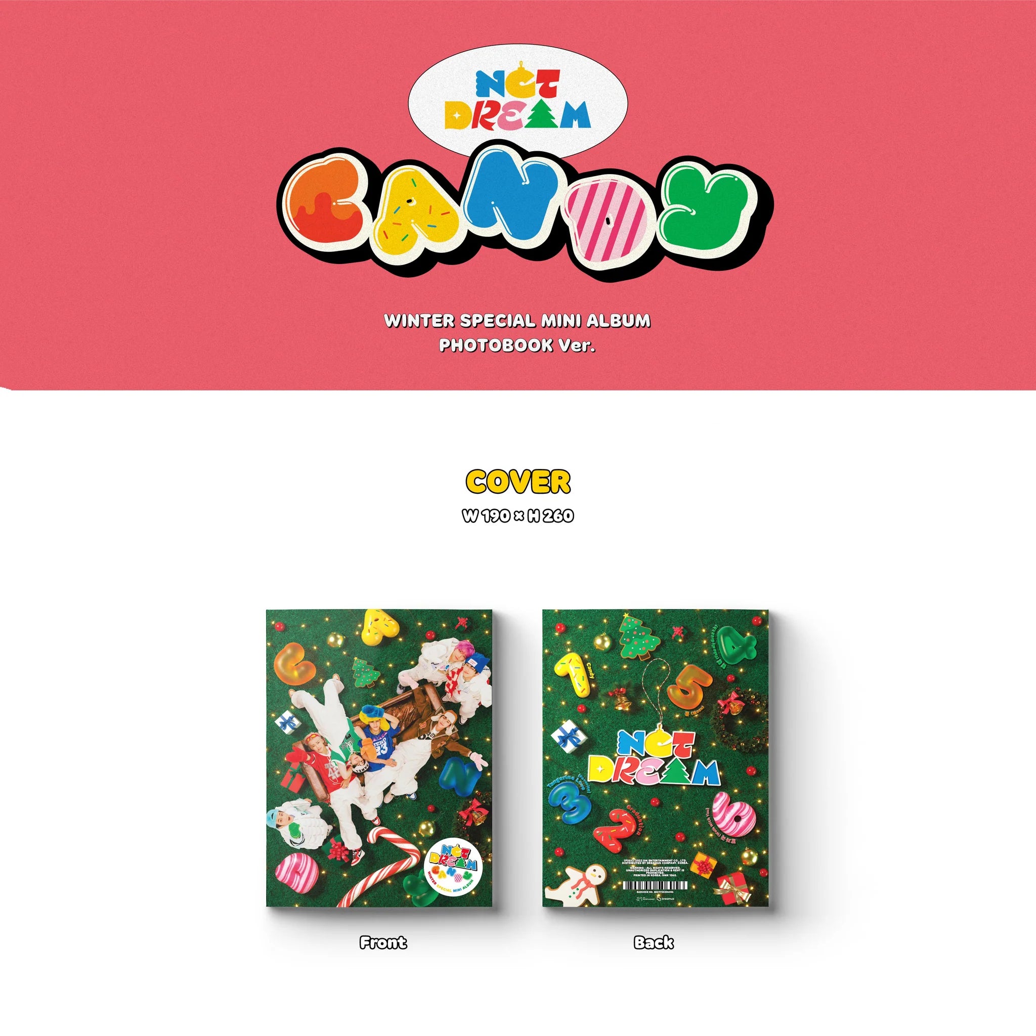 NCT DREAM Holiday Mini Album 'Candy' (Photobook Ver.)