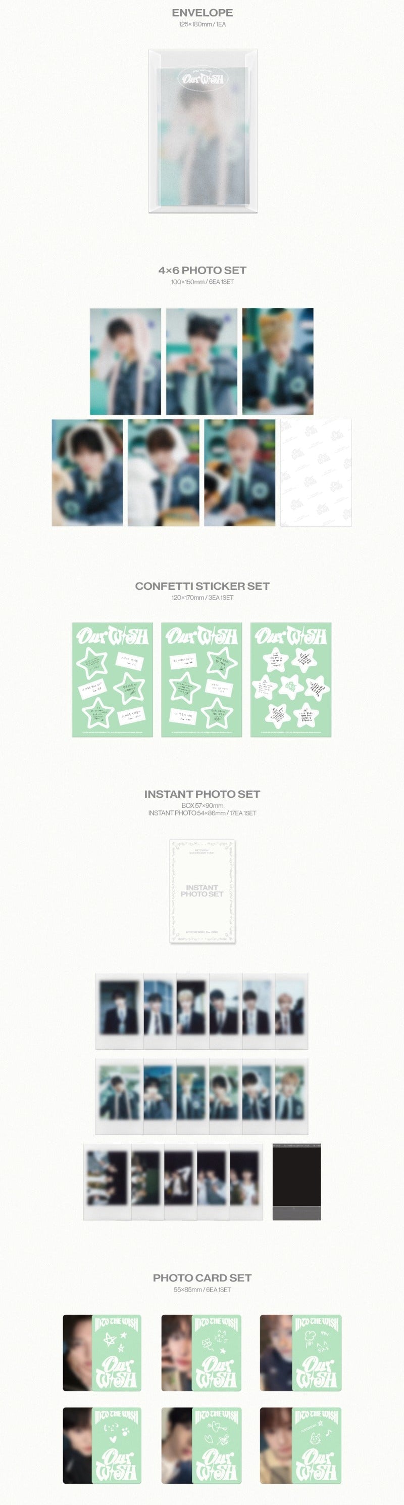 NCT WISH 1st CONCERT TOUR 'INTO THE WISH : Our WISH' (Blu-ray ver.)
