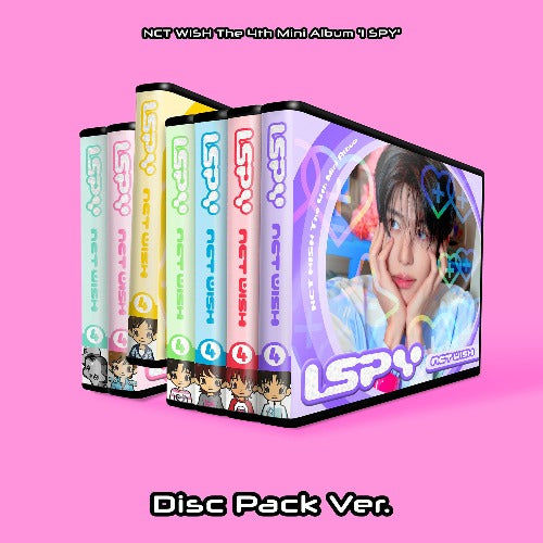 NCT WISH 4th Mini Album 'I SPY' (Disc Pack Ver.)
