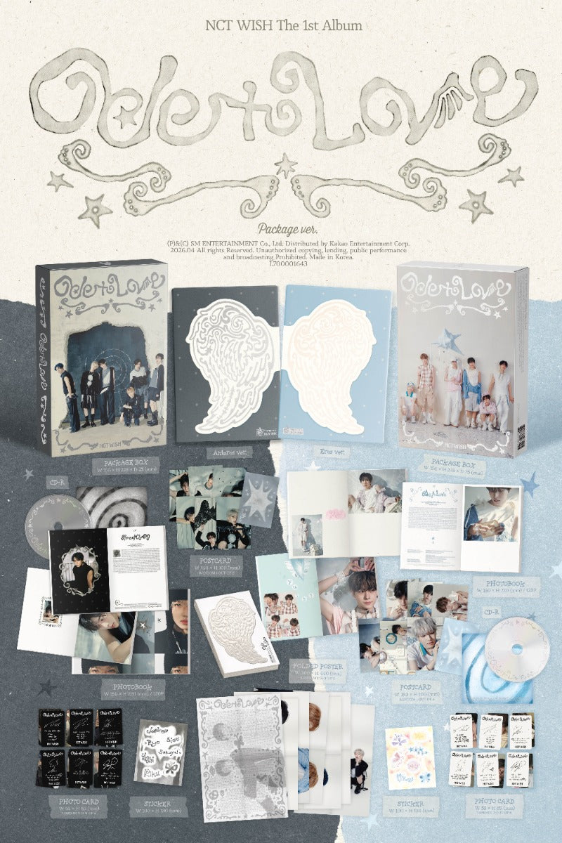 NCT WISH 1st Full Album 'Ode to Love' (Package Ver.)