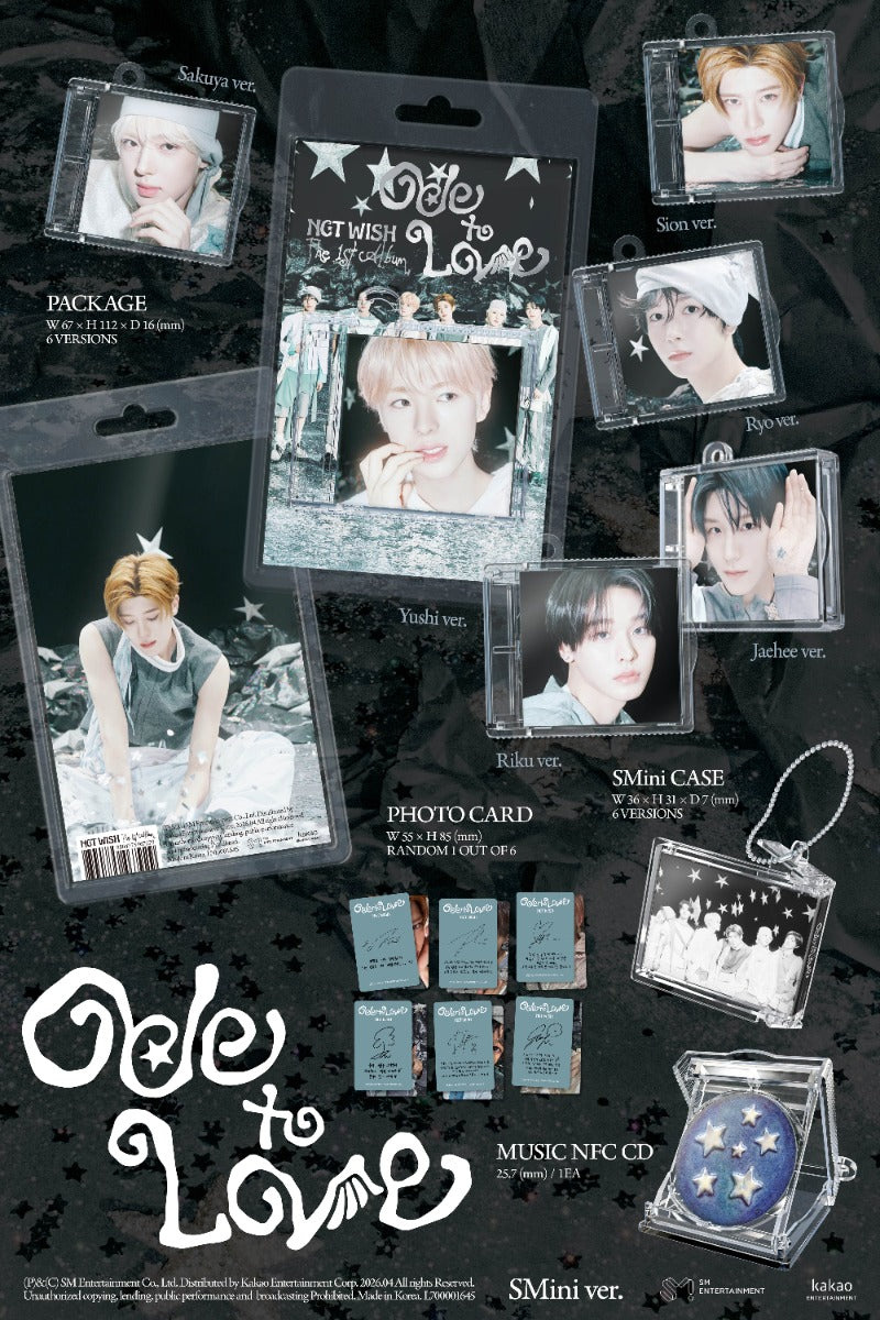 NCT WISH 1st Album 'Ode to Love' (SMini Ver.)