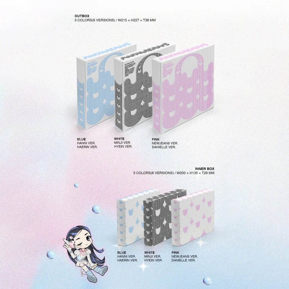NewJeans 2nd Mini Album 'Get Up' (Bunny Beach Bag ver.)