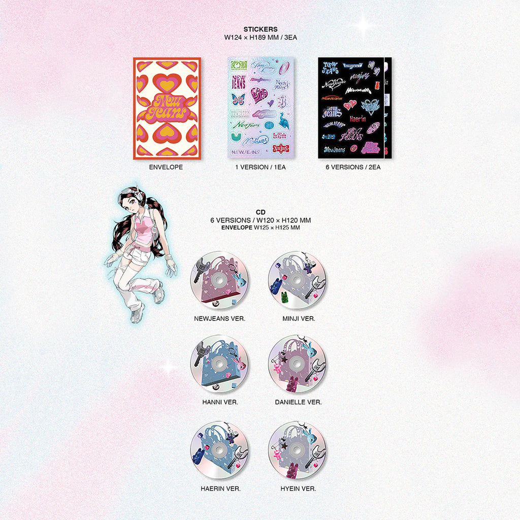 NewJeans 2nd Mini Album 'Get Up' (Bunny Beach Bag ver.)