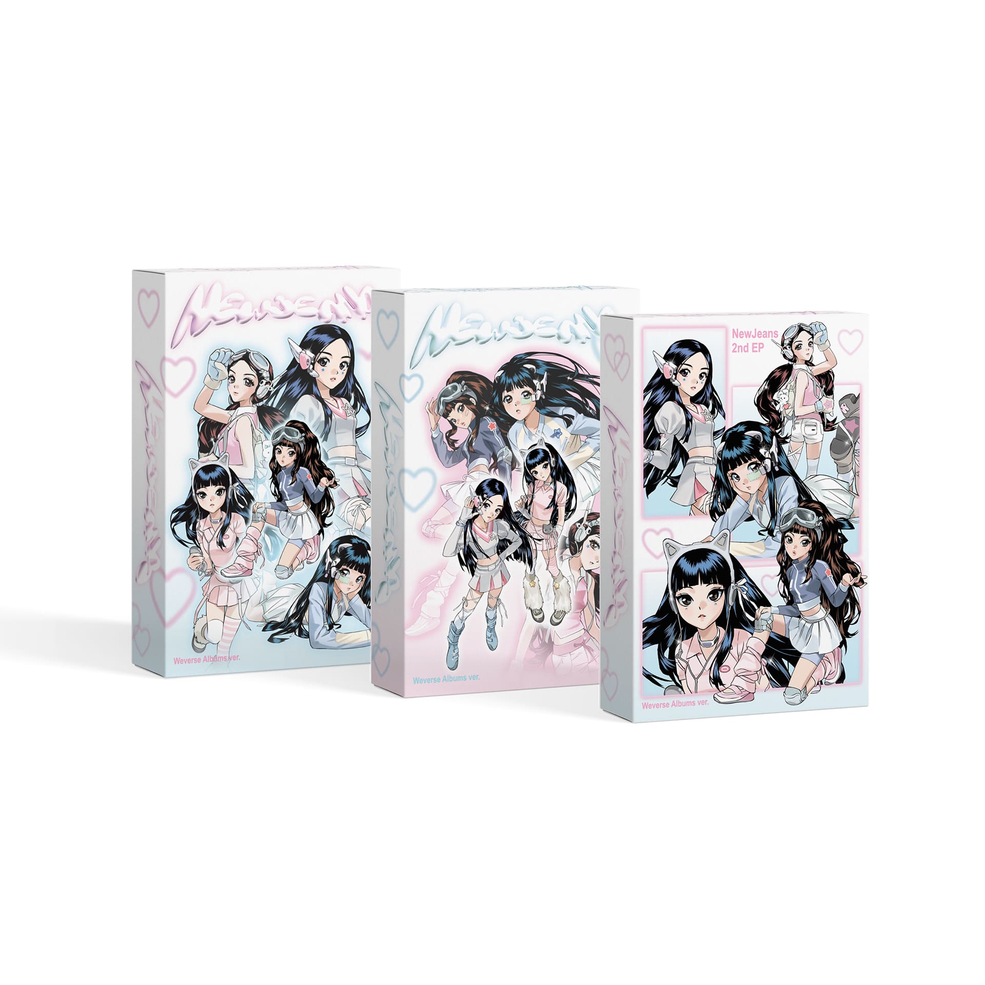 NewJeans 2nd Mini Album 'Get Up' (Weverse Albums ver.)